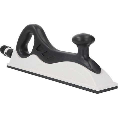Bloc de ponçage manuel ABS avec aspiration poussière raccord pour meuleuse aspirateur bois polissage entretien voiture (1/5)