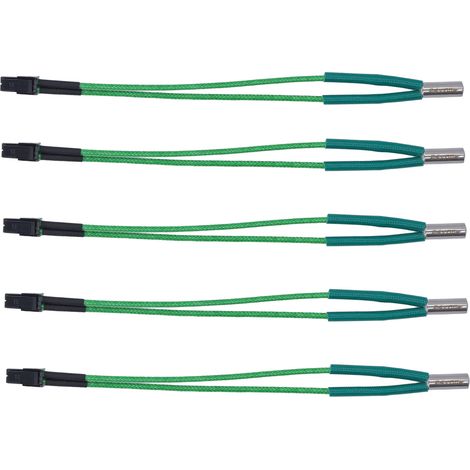 Lot de 5 cartouches chauffantes à chauffage rapide (350 °C), tête de 6 x 15 mm, pour imprimante 3D Voron V
2.4 V0.1, 24 V, 65 W (1/5)