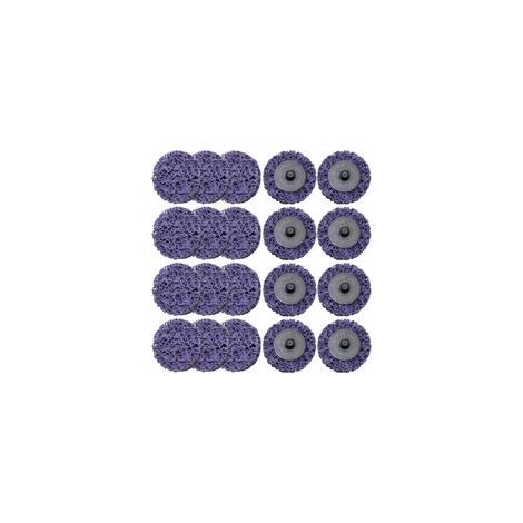 Disque de Décapage 50mm Peinture Rouille Meuleuse À Rectifier, 50 mm Violet Disques de Nettoyage Disque Disque à Décaper 20 Pièces