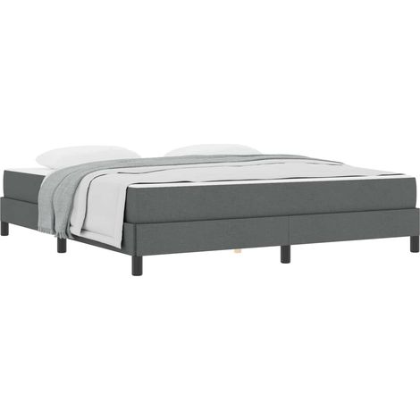 Maison Exclusive - Boxspringbett mit Matratze Dunkelgrau 180 x 20 (1/5)