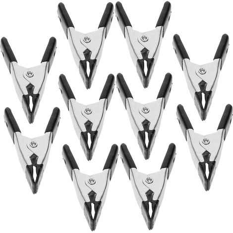 Pince bois métal 5cm 10 pièces, pour menuiserie et bricolage (1/5)