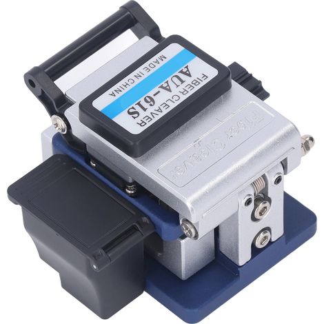 Kit d'outils FTTH pour cliveuse de fibre optique, couteau de coupe de câble optique haute précision, fusion à chaud, épissure à froid (1/5)