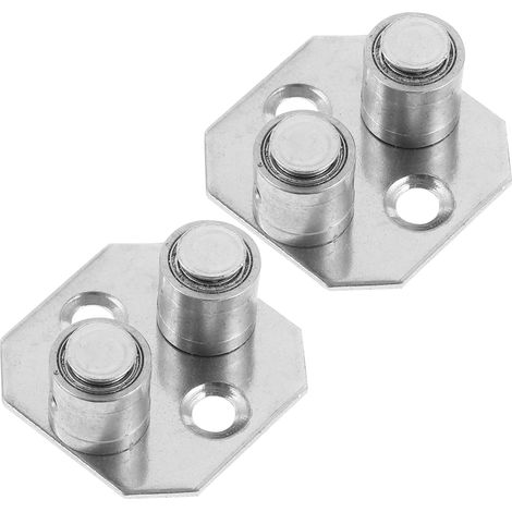 2 pièces guide de sol pour porte de grange coulissante (1/5)