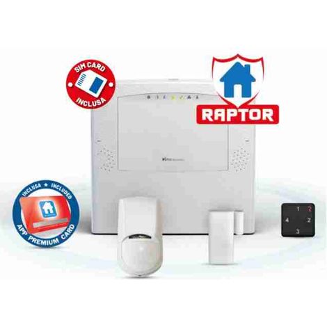 AVS KIT RAPTOR R 4G-Z-JR-M + APP KIT RADIO BIDIREZ. CON CENTRALE RAPTOR R 4G +