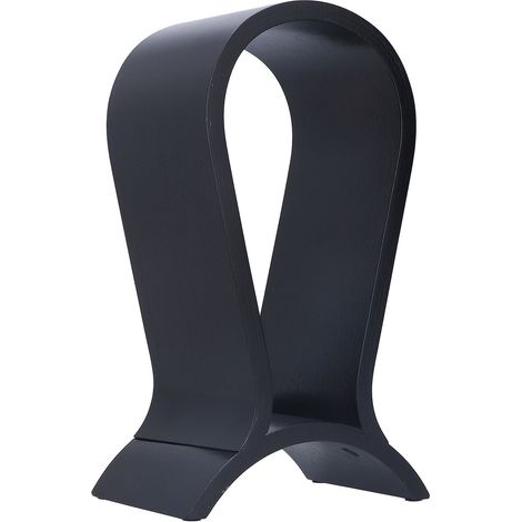 Support casque U stable, base antidérapante, design unique, crochet anti-chute pour écouteurs, ferme et robuste. (1/5)