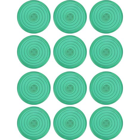12 pièces cache-boutons arcade de remplacement, bouton-poussoir mécanique vert pour interrupteurs Kailh, Cherry, TTC, Akko, Glorious (1/5)