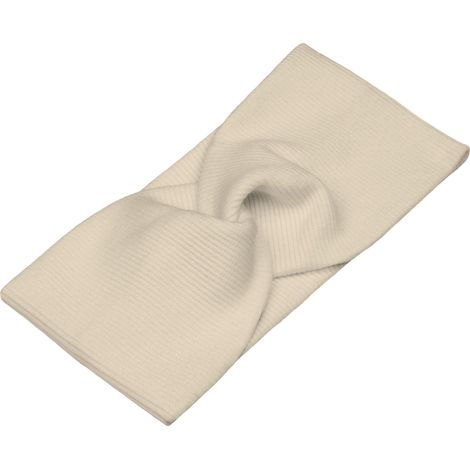 Fascia per capelli a righe beige per bambini M01 fascia beige 34/44 (1/5)