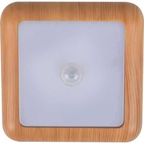 Lampe De Placard À Détection De Présence - Led Sans Fil - Pour Chevet Armoire Escalier Salle De Bain - 8,2 X 8,2 X 2 Cm - 1 Pièce (1/5)