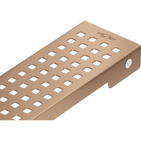 Mexen Flat M08 Abdeckung für Linienentwässerung 80 cm, gebürstetes Kupfer - 1C25080 (1/5)