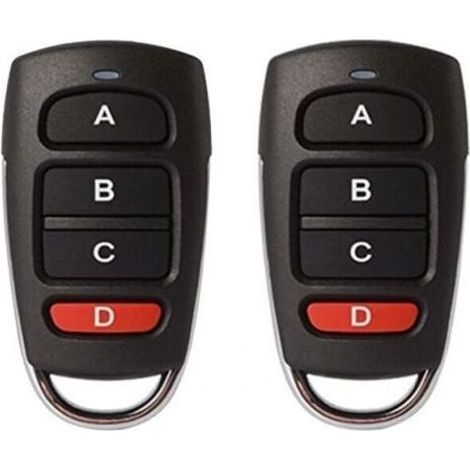 Telecommande Portail - 433,92 MHz - Clonage Sans Fil Auto-Copie - Pour Portes Roulantes et Portails - 2 Pièces (1/4)