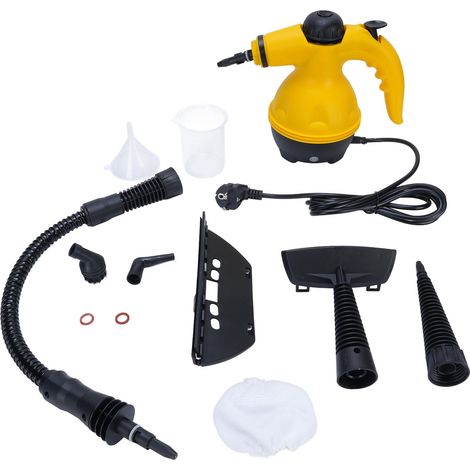 Nettoyeur vapeur portable 1000 W, capacité 350 ml, protection IPX4, efficace sur toutes les surfaces, pour une utilisation domestique, prise UE 220 V