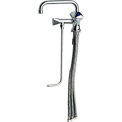 Wasserhahn, Küchenarmatur, Wasserarmatur - Mischbatterie für 1 Becken, Niederdruck (1/2)