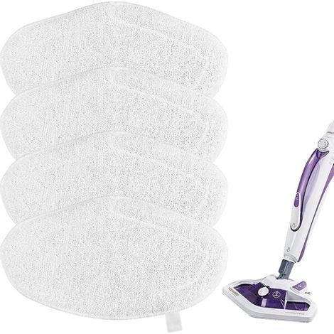 waschbare Ersatz-Wischmopppads für Polti Vaporetto Vaporforce Bürste PAEU0332, wiederverwendbare Wischtücher für Polti Vaporetto Bürste PAEU0332 (1/4)