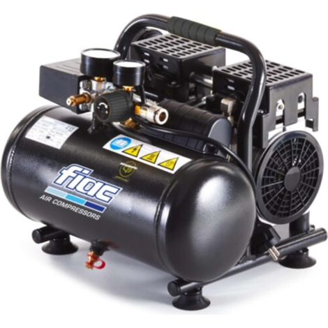 COMPRESSORE FIAC SUPER-SILENT 6-1 6L HP 1