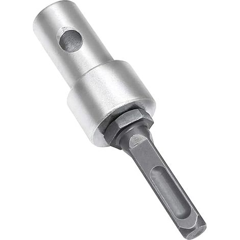Adaptateur de perceuse à tarière de jardin pour perceuse filaire et sans fil SDS-Plus à filetage 1/2 pouce, adaptateur de mandrin sans clé, mandrin adapté sans fil (1/5)
