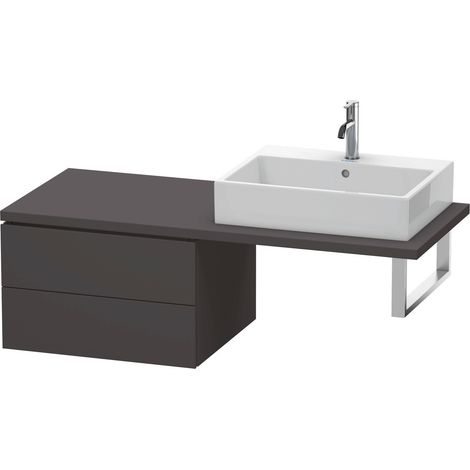 Duravit L-Cube Unterschrank für Konsole, 2 Schubkästen,