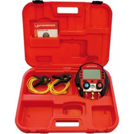 ROTHENBERGER ROCOOL 600 Set valigetta e 2 morsetti di temperatura 1000000570