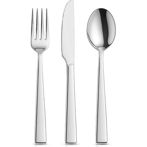 Stainless Steel 3-Piece Cutlery Set, Dishwasher Safe (1/5)