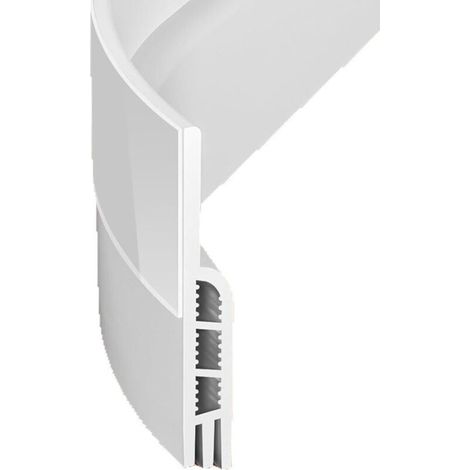 burletes autoadhesivos para puerta, para aislamiento y bloqueo de polvo (100 x 5 cm, blanco) (1/4)