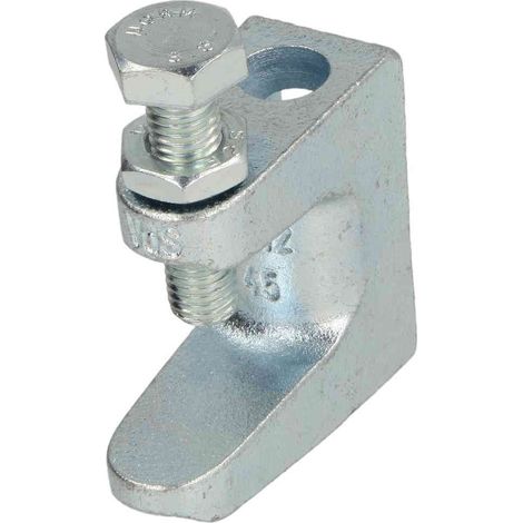 Pince de fixation, orifice de passage Ø 13 mm x plage de serrage 0-23 mm