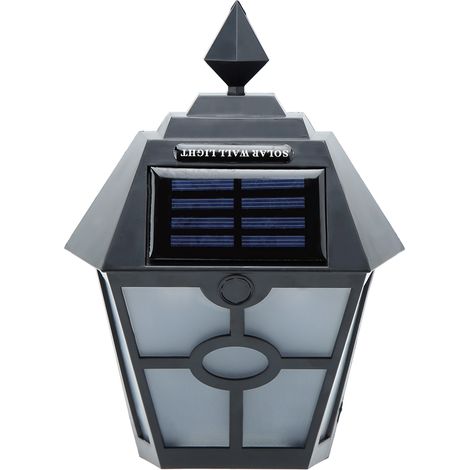 Lanterne Solaire Hexagonale LED pour Jardin - Décoration Murale Extérieure Écologique (1/5)