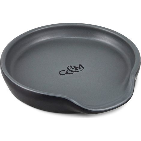 Repose Cuillère Cuisine en Céramique, Noir (1/5)