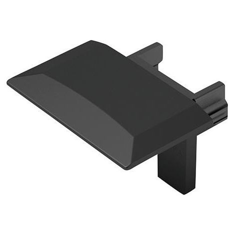 Profilo LED Cannellino B Capuchon Set 2 unità. Nero
