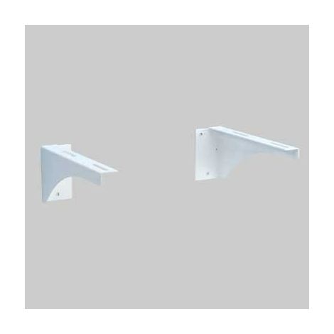Staffa fissa acciaio bianco RAL9010 WIN