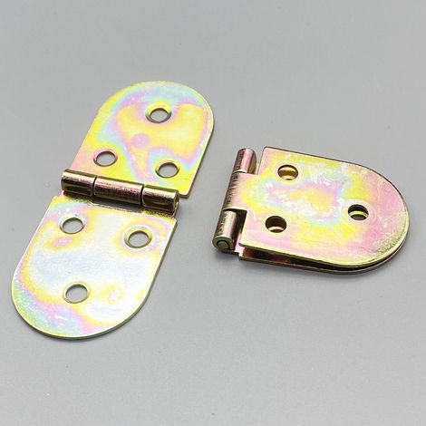 Charnières pour meubles, charnières pliantes, charnières à coins arrondis, accessoires pour cadres photo, boîtes de compteurs, raccords soudés, plateaux de table, charnières plates. (1/5)