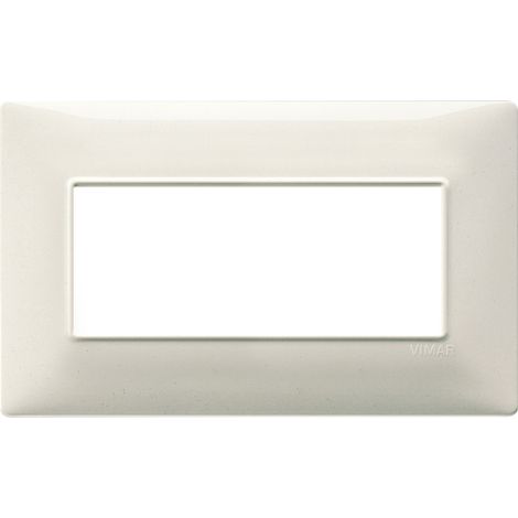 VIMAR - 14649.06 Placca 5M BS bianco granito
