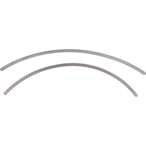 2 attaches orthodontiques universelles U Shape, base en maille, pour contention linguale, lot de 2 pièces (1/5)