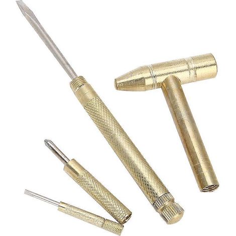 Marteau en cuivre multifonctionnel miniature pour la fabrication de bijoux (1/5)