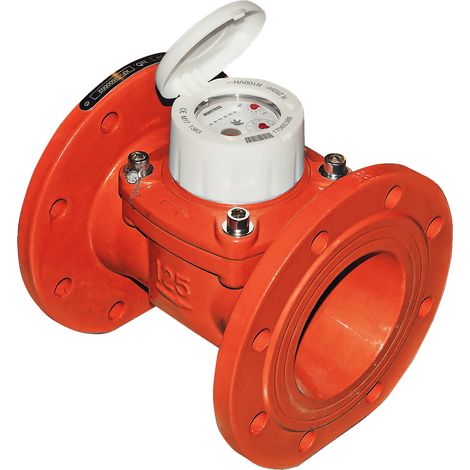 Compteur eau chaude Woltmann à brides PN16 WDE-K50 MID R100 - Série 1739 Ø80