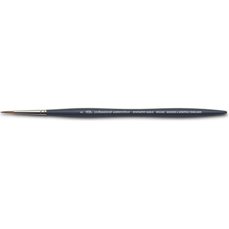 Pinceau rond n°3 aquarelle professionnelle Winsor & Newton (1/3)