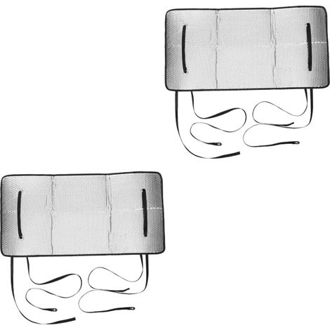 2 pièces Housse De Pour Climatiseur Extérieur Étanche Et Anti-uv Couverture Réfléchissant Adaptée Aux Unités Extérieures La Chaleur Intempéries (1/4)