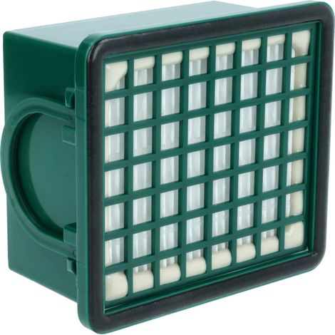 vhbw filtro compatibile con Vorwerk folletto VK131, VK130, 131 SC, 131, 130, VK131 SC aspirapolvere - Filtro HEPA anallergico