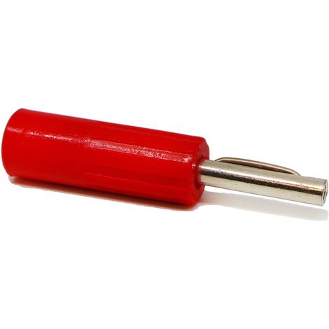 Fiche banane RS PRO Rouge Mâle 16A 50V