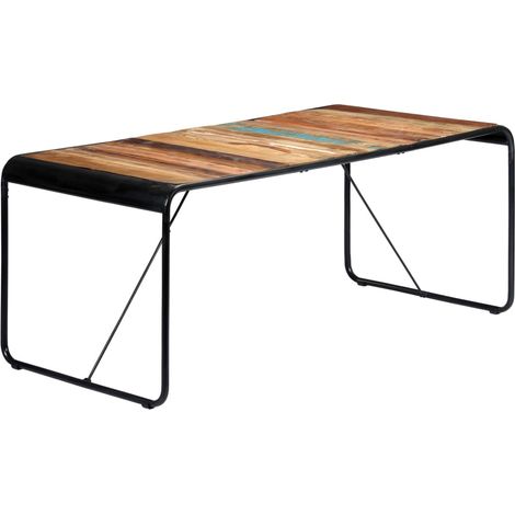 Esstisch 180x90x76 cm Altholz Massiv