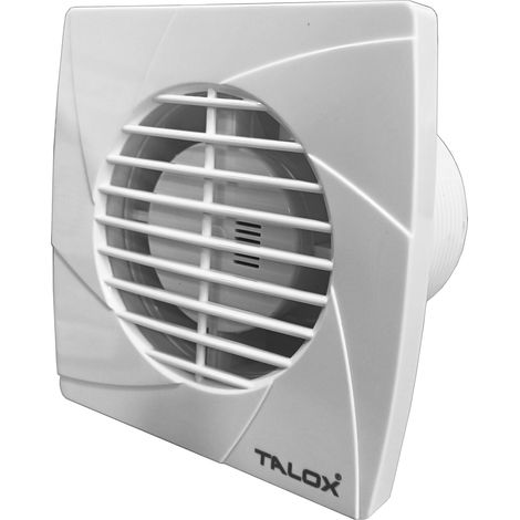 Talox extractor baño salida 10 cm ultrafino 147x106x140 mm vf-b4 80 m³/h 230v