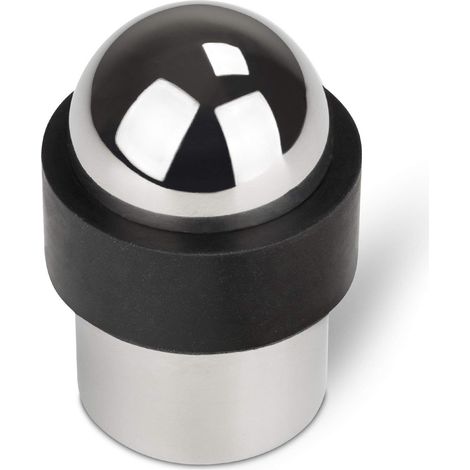 6er Pack - Türstopper POLL Ø 35 mm H: 51 mm Edelstahl glänzend poliert