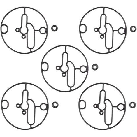 BUNTHAUS Joints de cuve à flotteur 5 PCS Remplacement pour Briggs Stratton 698781 Carburateur Tondeuses à gazon (1/4)