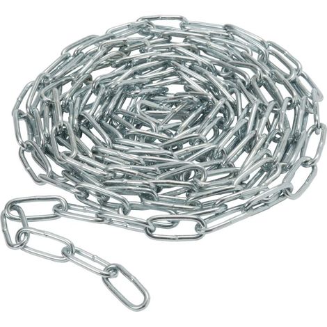 Conacord Rundstahlkette 5mm x 5m Material Stahl verzinkt Gliederketten