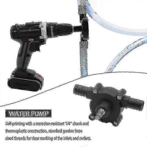 Mini-Elektrobohrpumpe für Diesel, Öl und Wasser, manuell, selbstansaugend, schnelles Pumpen – gute Leistung