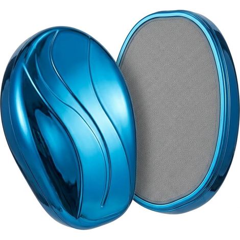 Épilateur en Cristal Nano, Gomme Dépilatoire Indolore pour Femmes et Hommes, Réutilisable Outil d'Épilation et Exfoliant pour Bras, Jambes et Dos (Bleu) (1/5)