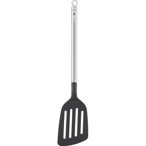 RÖSLE 13702 - Spatola in acciaio inox PPA poliftalamide argento e nero (1/3)