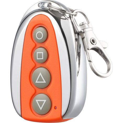 Télécommande pour Motorisation de Portail Coulissant, Portée Distance 40 m, Télécommande Automatique à 4 Boutons, pour Ouvre-portail de Garage, Système d'Ouverture de Portail d'Allée Électrique (1/5)