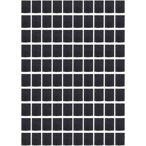 Lot de 100 clips de câble auto-adhésifs pour voiture, organisateur de câbles et porte-câbles-AquaForge (1/5)
