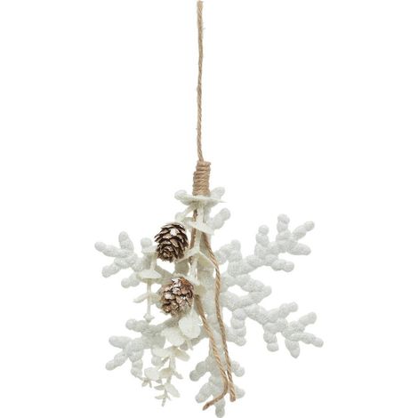 SDN PLAST FLOCKE PDP BL 15CM - Feeric lights & christmas