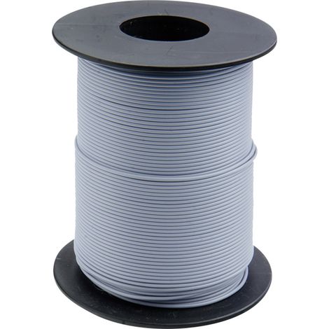 Donau Elektronik 119-19 Litze  1 x 0.14 mm² Grau 100 m