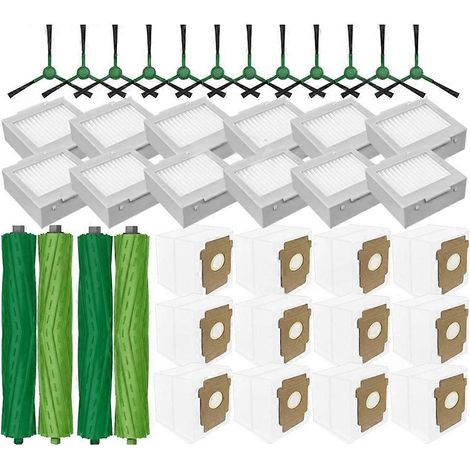 Filtre pour aspirateur brosse pour aspirateur Filtre de brosse pour aspirateur filtre de IRobot Roomba Max 705 Vac / Roomba Plus 504 Vac Aspirateur Brosse Filtre Dust Bags Accessoires (1/5)